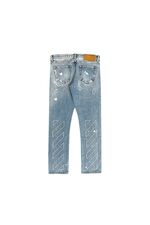 DIAG OUTLINE PAINT SLIM JEANS 2