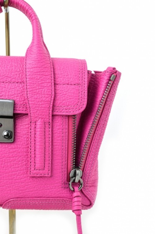 【3.1Philliplim】Pashli　Mini Satchel ( Bright Fuschia ) - 画像4枚目