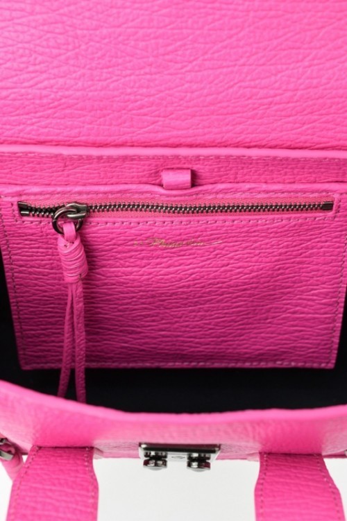 【3.1Philliplim】Pashli　Mini Satchel ( Bright Fuschia ) - 画像5枚目