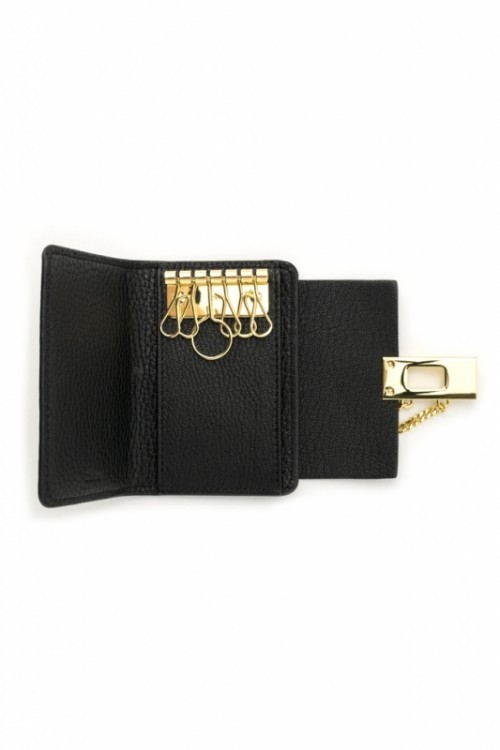 【Chloe】Drew Key Holder ( Black ) - 画像5枚目