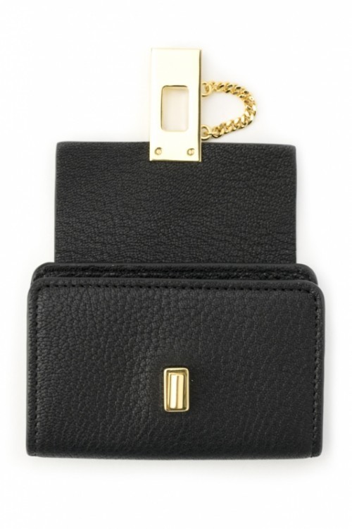 【Chloe】Drew Key Holder ( Black ) - 画像4枚目