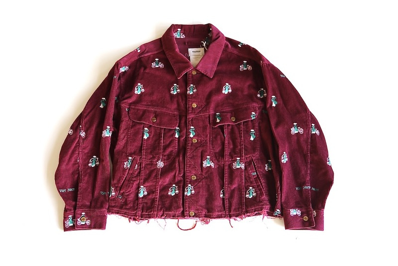 doublet ITEM：VETNAM EMBROIDERY COURDUROY JACKET 9/12発売 1