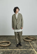 DulcamaraよそいきボールドラインPT"GRAY BEIGE" 入荷 4