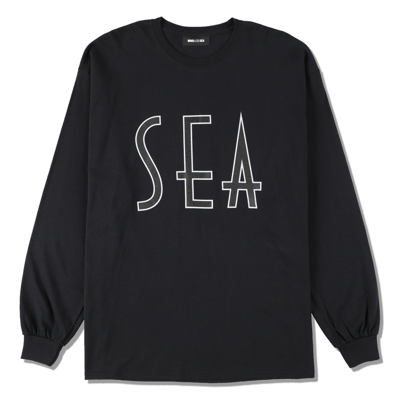 WIND AND SEA SEA (wavy) L/S T-SHIRT 9/26発売 - 画像2枚目