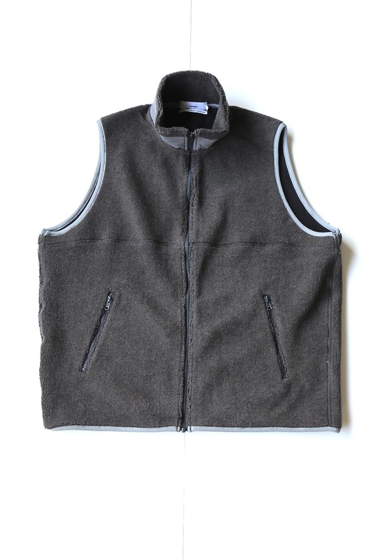 Graphpaper Wool Boa Zip-Up Vest発売！ - マーク 山口のアイテム