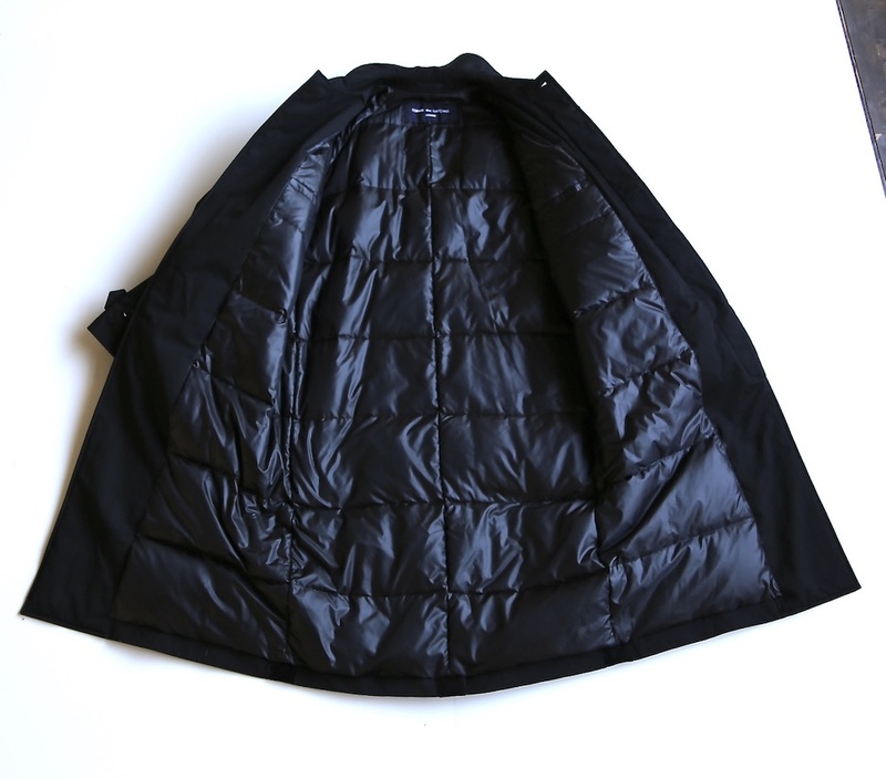 COMME des GARCONS HOMME 綿ナイロンウェザーコート(HF-C006-051)BLACK 発売 - 画像5枚目