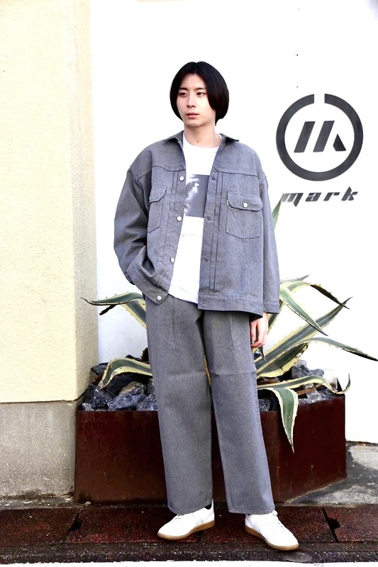 Graphpaper Colorfast Denim Jacket セットアップ
