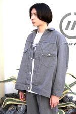 Graphpaper Colorfast Denim Blouson"GRAY"再販 4