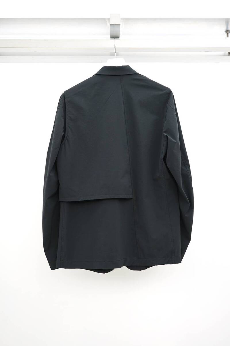 [The Viridi-anne] (ザヴィリディアン) VI-3561-06 WATER-REPELLENT STRETCH BLAZER (BLACK) - 画像2枚目