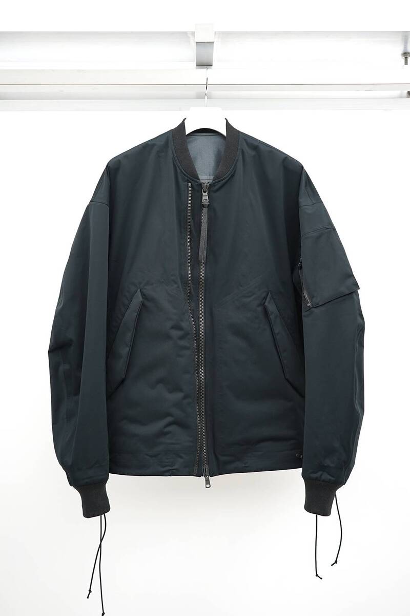 [The Viridi-anne] (ザヴィリディアン) VI-3558-06 WATER REPELLENT BOMBER JACKET 1