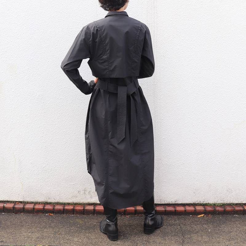 AKIKOAOKI / AK open shirts dress02 - 画像3枚目