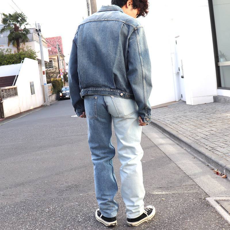 Maison Margiela / MMA Vintage Marble Denim Jacket - コウズ リック