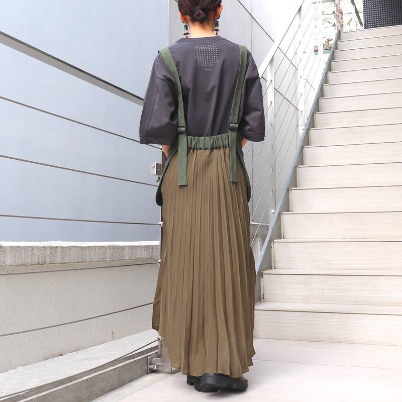 QUWAGI / QG Pleat Skirt - 画像3枚目