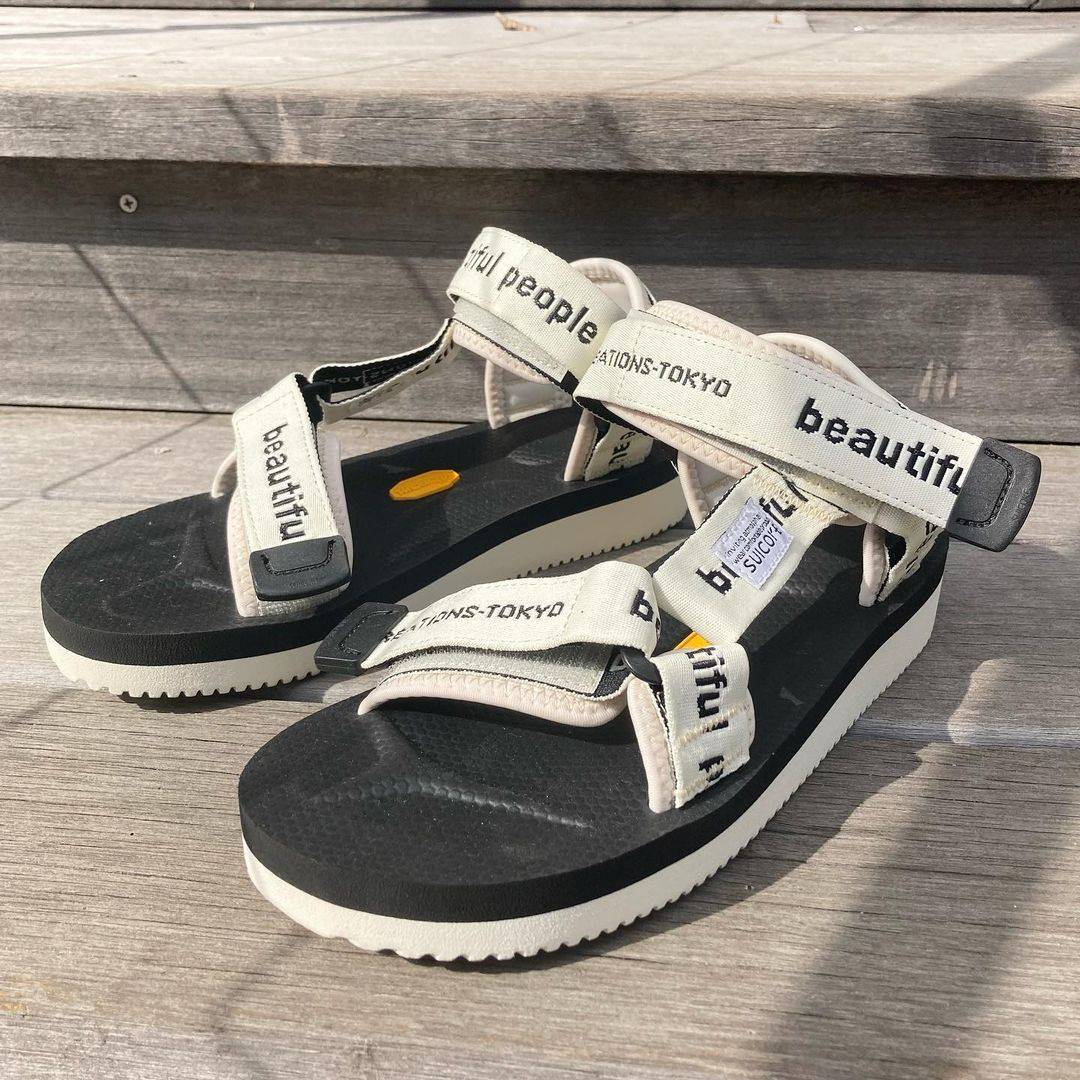 beautiful people / bp bp×suicoke logo belt sandals 1