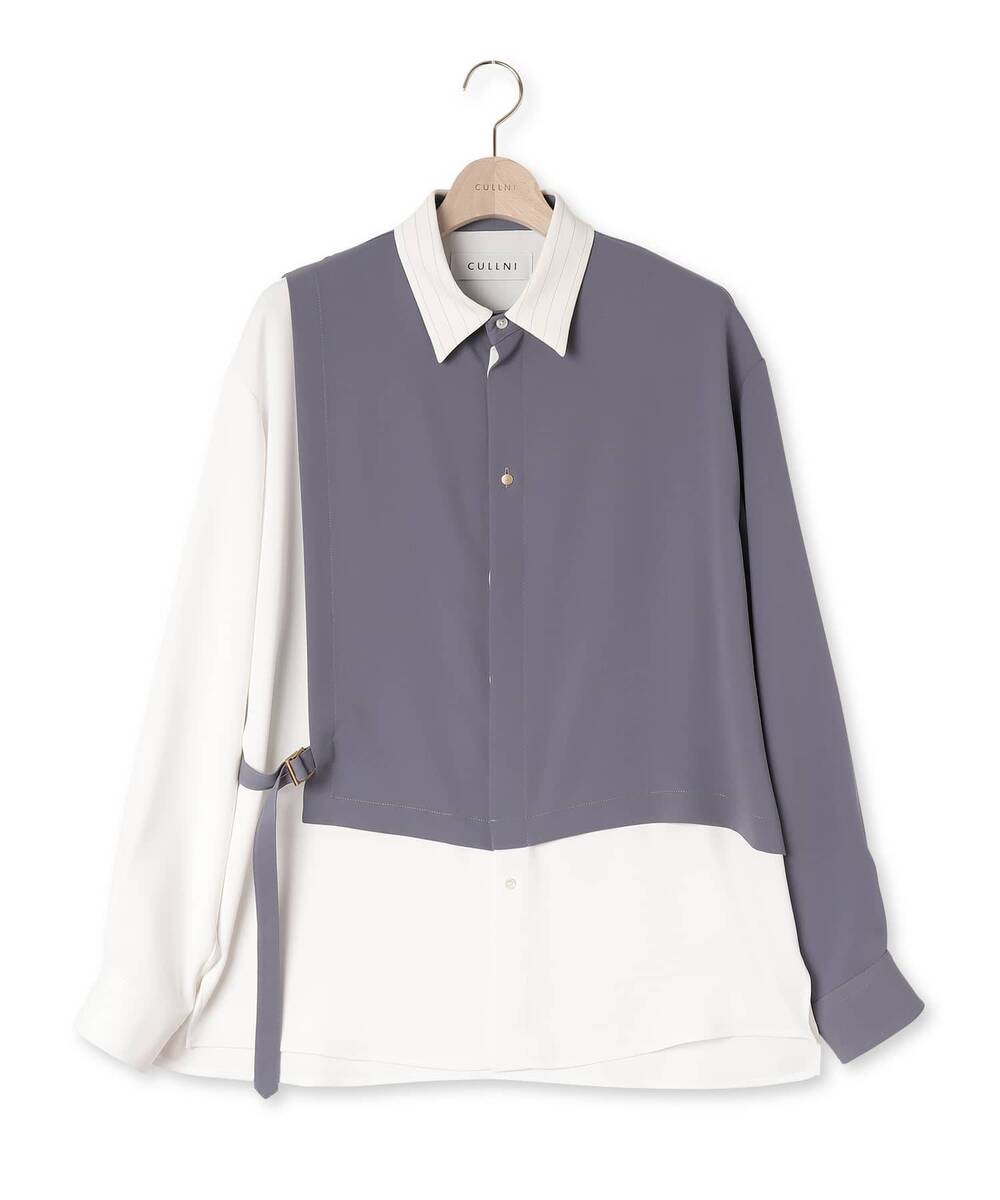 CULLNI / CU LAYERD BELTED SHIRT(22-SS-005) - コウズ リック クロの