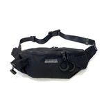 foot the coacher x PORTER anarcho waist bag-black ripstop 1