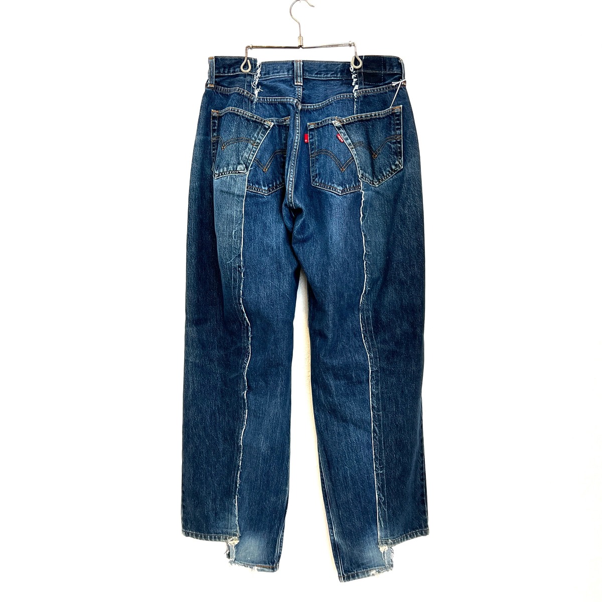 OLDPARK baggy jeans blue-L - 画像4枚目