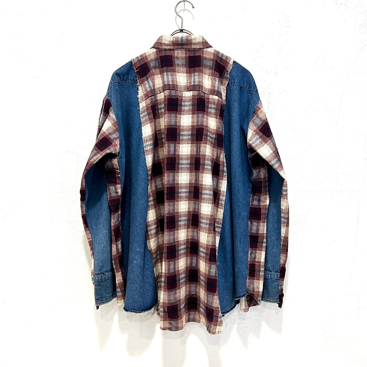 OLDPARK baggy shirt denim - 画像2枚目