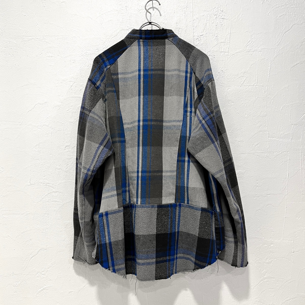 OLDPARK oversized riders shirt heavy flannel -L - 画像3枚目