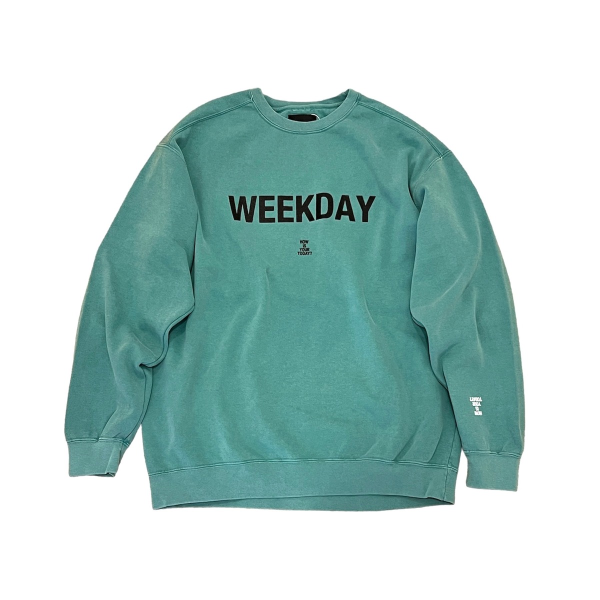 TODAY edition weekday #01 reversible crew sweat 1