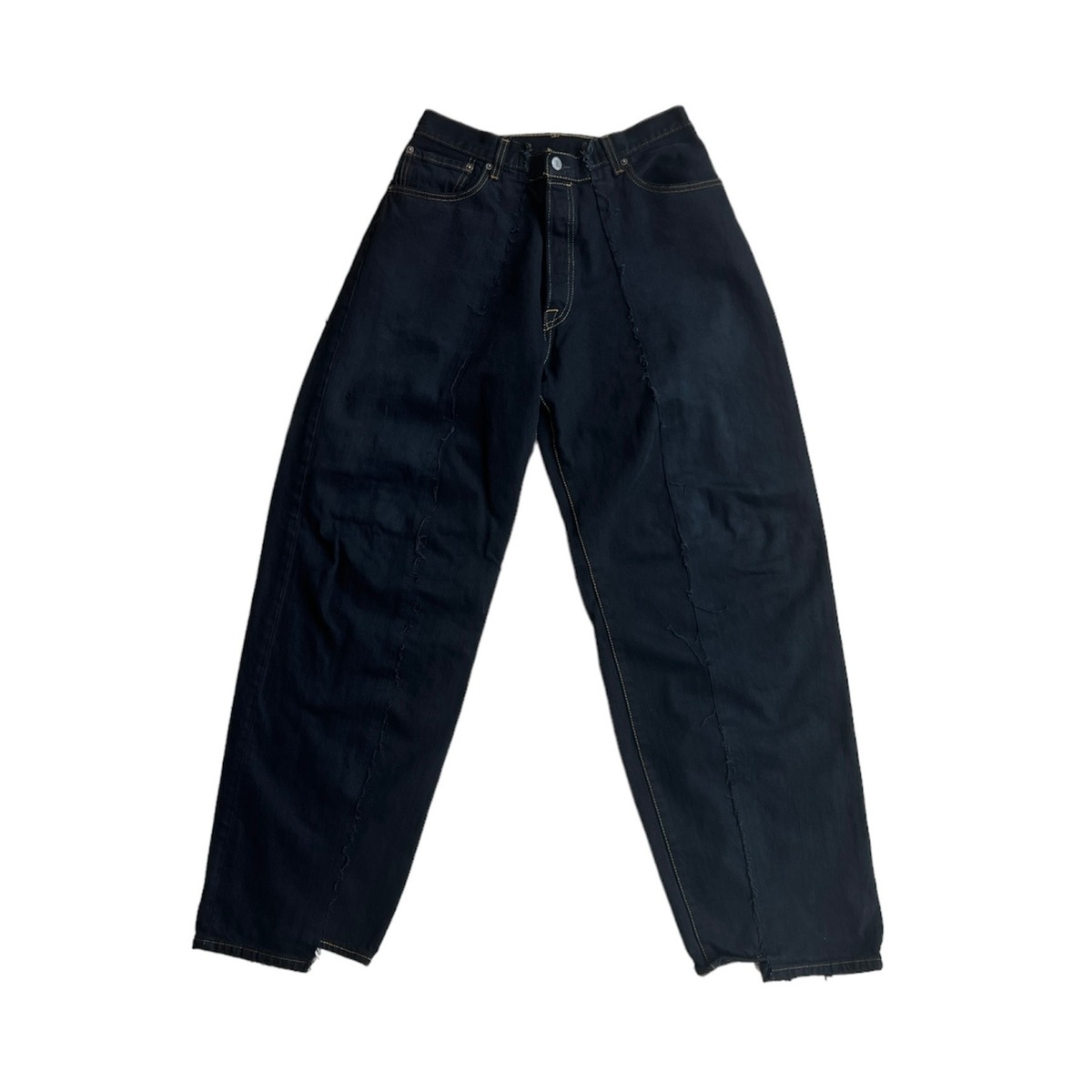 OLDPARK baggy jeans black -M - 画像3枚目