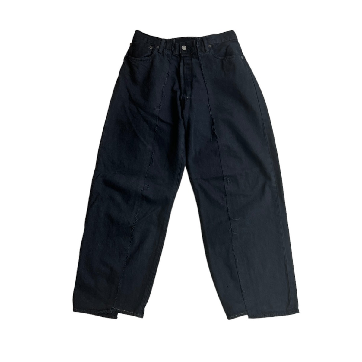 OLDPARK baggy jeans black -M - 画像5枚目