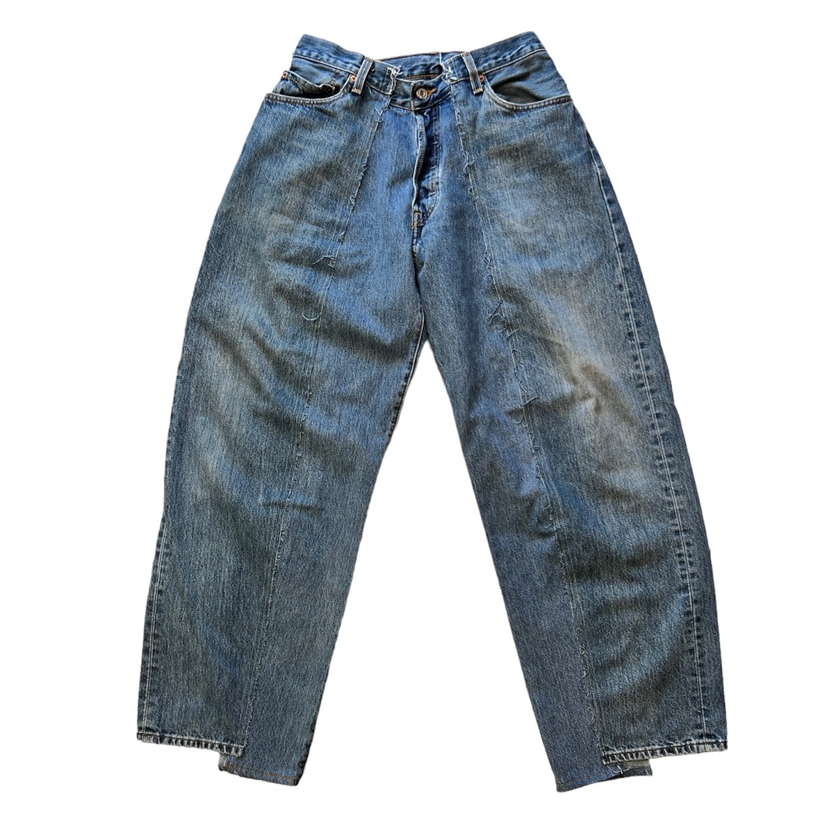 OLDPARK baggy jeans blue-M - 画像2枚目