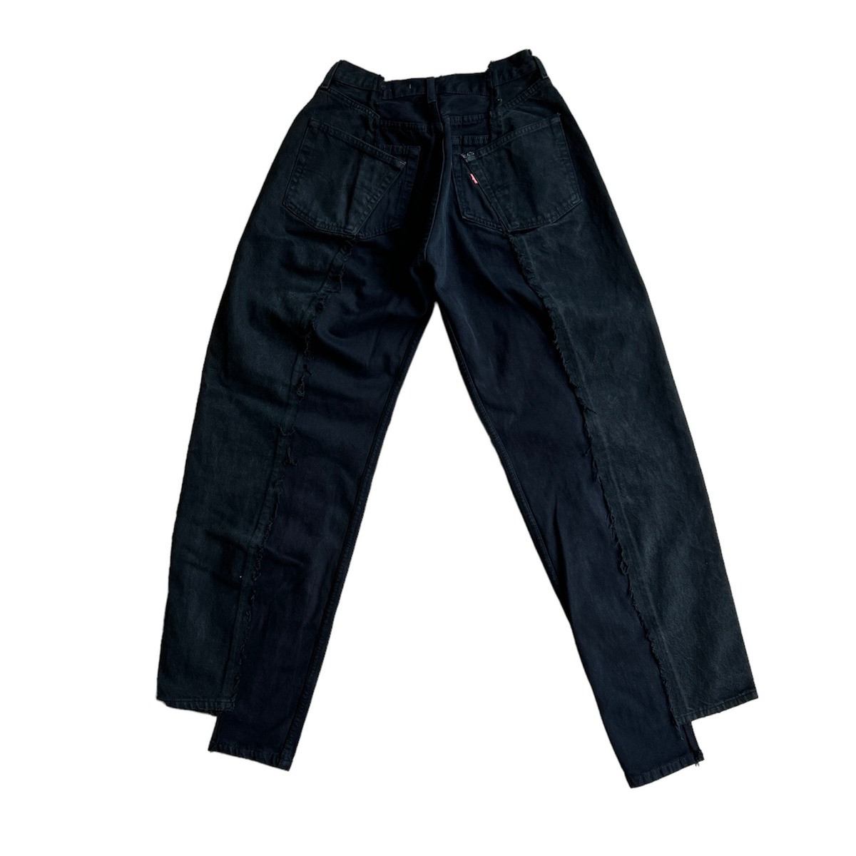 OLDPARK baggy jeans black -M - 画像4枚目