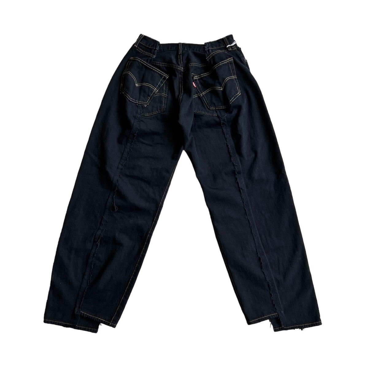 OLDPARK baggy jeans black -M - 画像2枚目