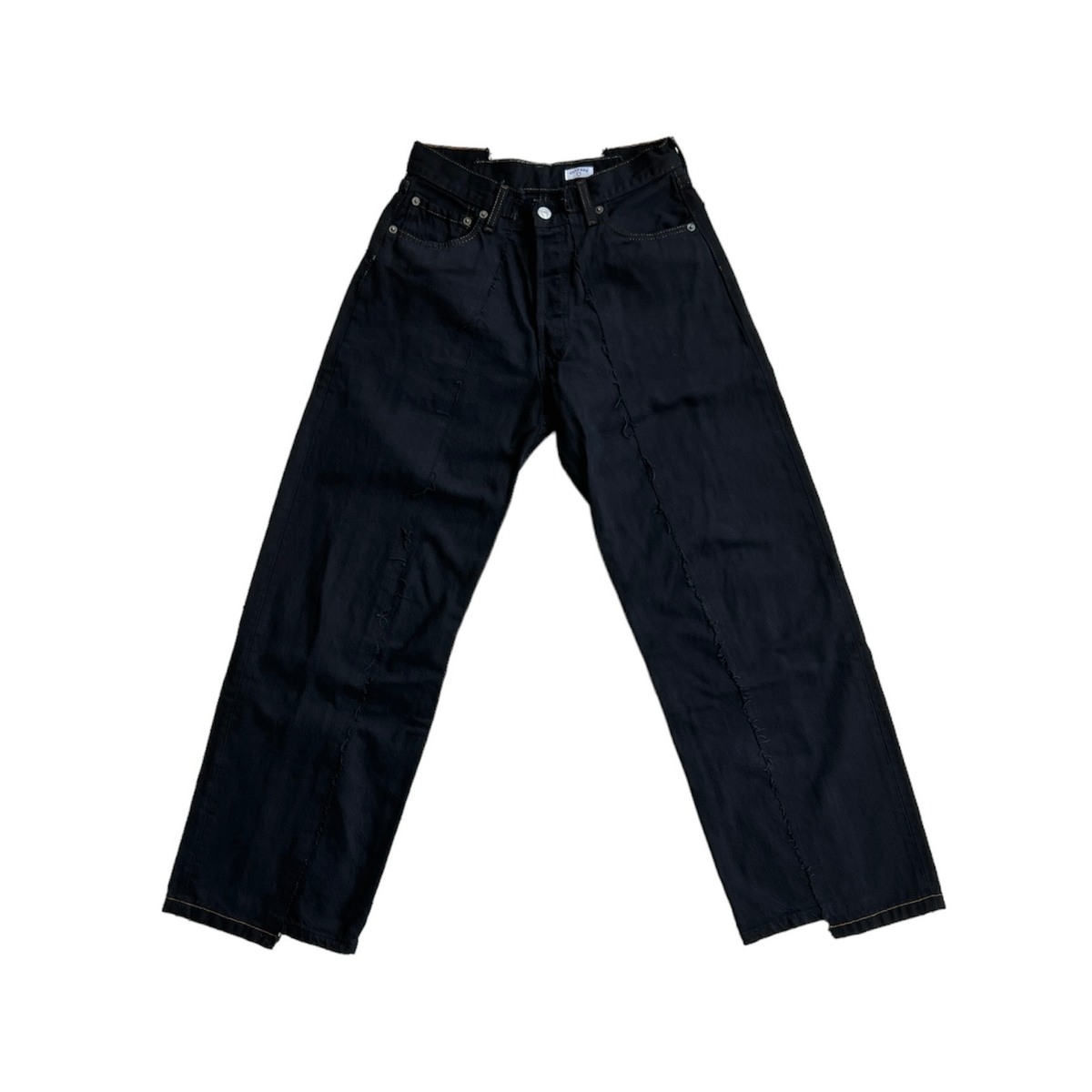 OLDPARK baggy jeans black-XS - 画像5枚目