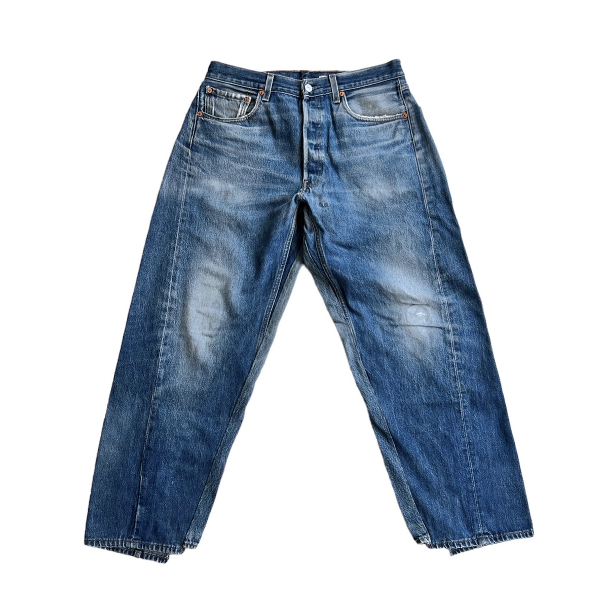 OLDPARK bias jeans blue-L - 画像5枚目