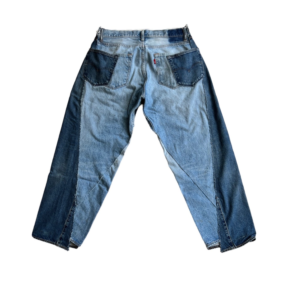 OLDPARK bias jeans blue-L - 画像2枚目