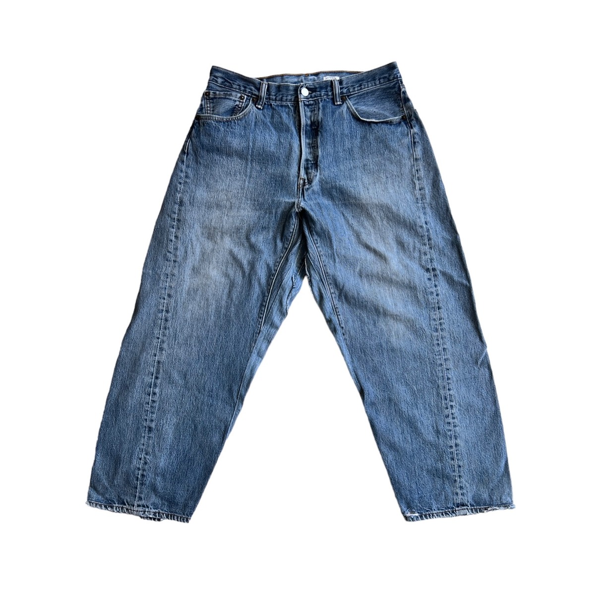 OLDPARK bias jeans blue-L - 画像3枚目