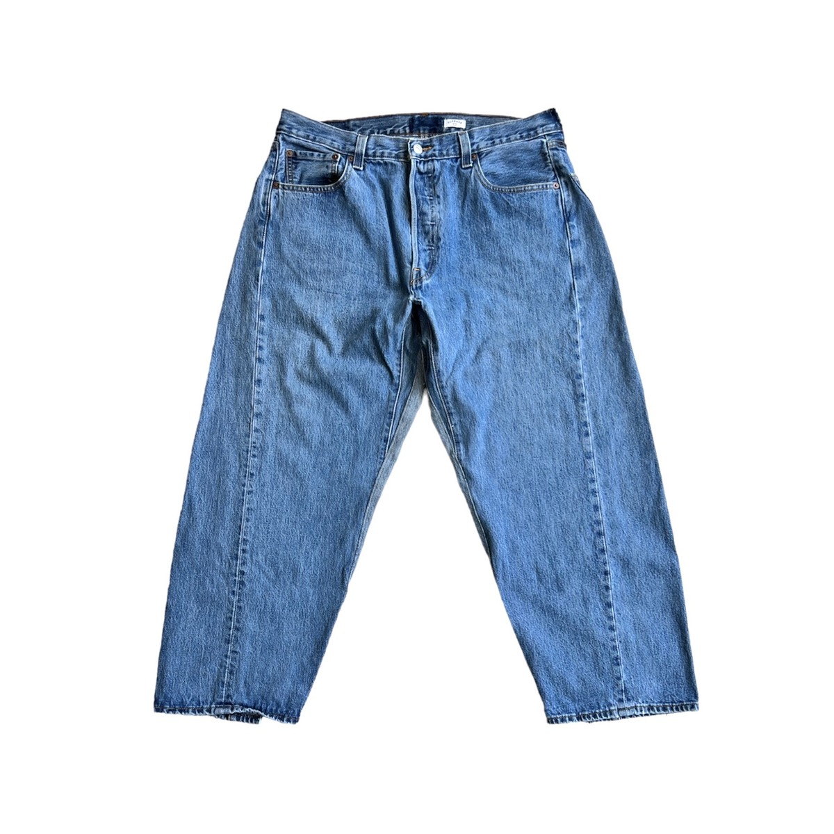 OLDPARK bias jeans blue-XL - 画像3枚目