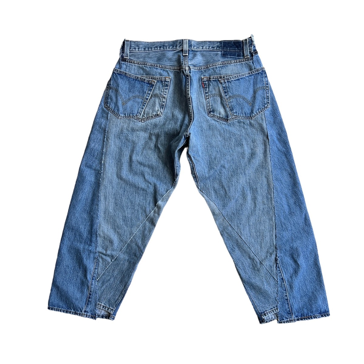 OLDPARK bias jeans blue-XL - 画像4枚目