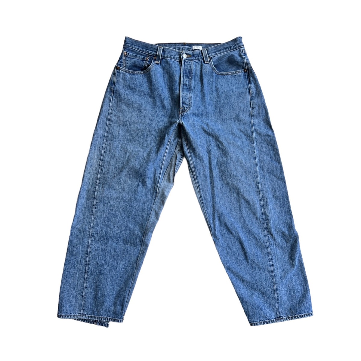 OLDPARK bias jeans blue-XL - 画像5枚目