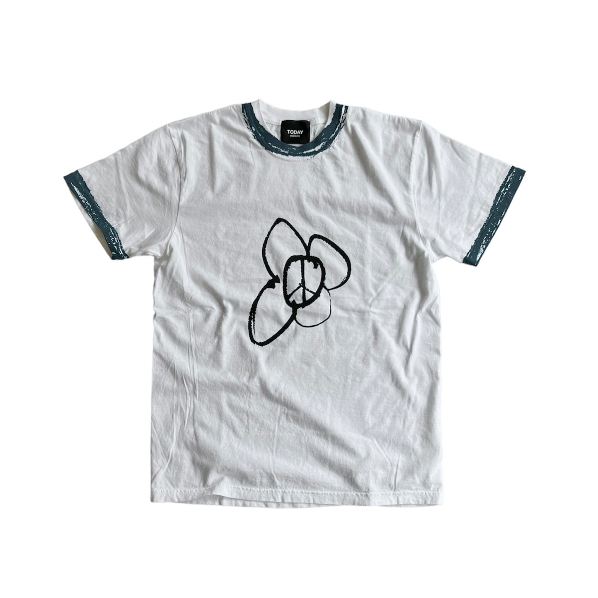 TODAY edition peace mark #01 SS Tee 1