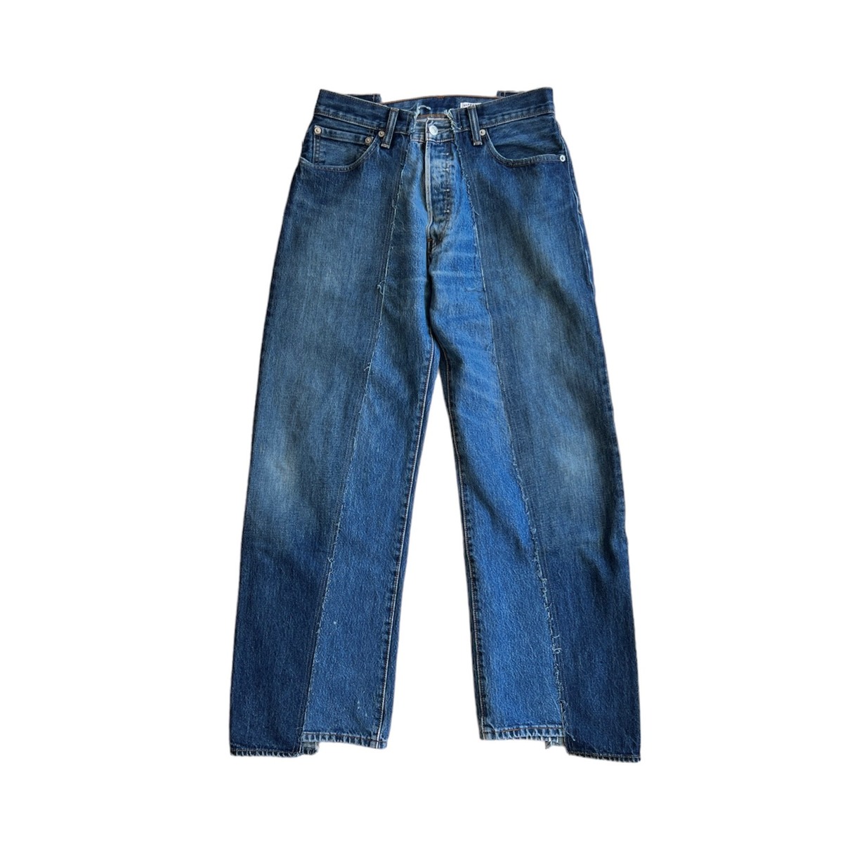 OLDPARK baggy jeans blue-S - 画像3枚目