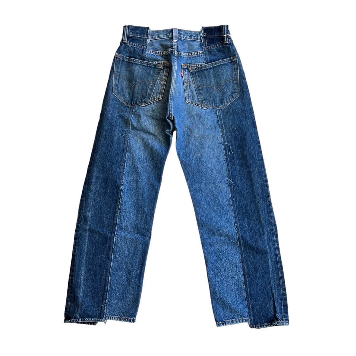 OLDPARK baggy jeans blue-S - 画像4枚目