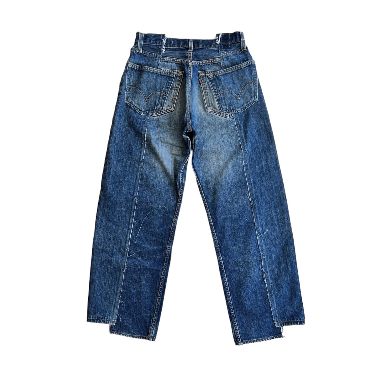 OLDPARK baggy jeans blue-S - 画像2枚目