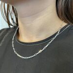 END long round cut chain necklace 2