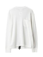 TAKAHIROMIYASHITATheSoloist new two-way zip reverse l/s waffle t 2