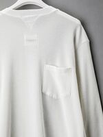 TAKAHIROMIYASHITATheSoloist new two-way zip reverse l/s waffle t 5