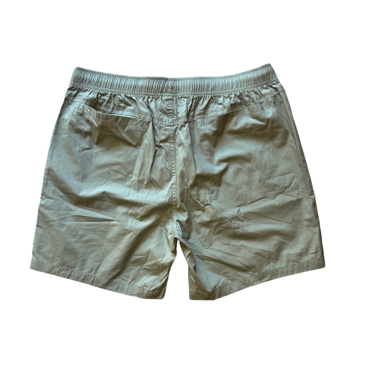 TODAY edition embroidery beach shorts - pistachio - 画像2枚目