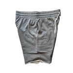 TODAY edition embroidery track shorts - steel 4