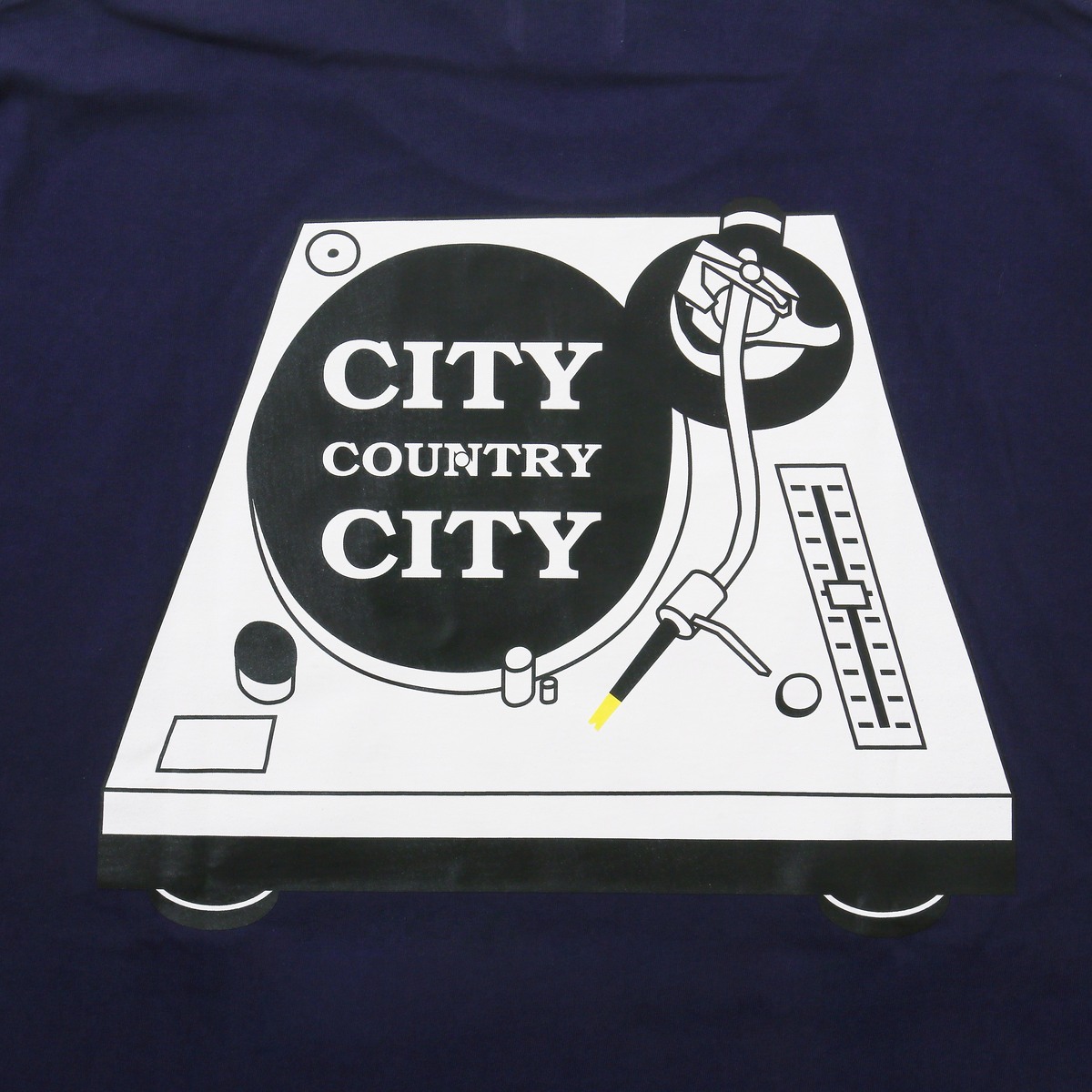 CITY COUNTRY CITY cotton T-Shirts 1200 - 画像2枚目