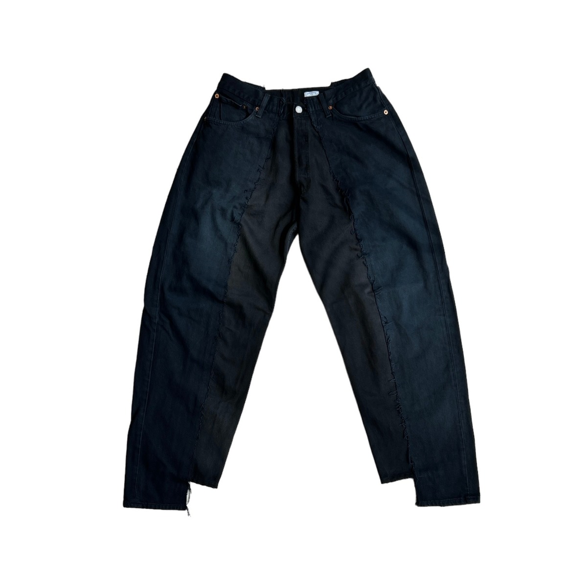 OLDPARK baggy jeans black -M - 画像2枚目