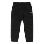 CITY COUNTRY CITY Embroidered Logo Nylon Pants-Black 1