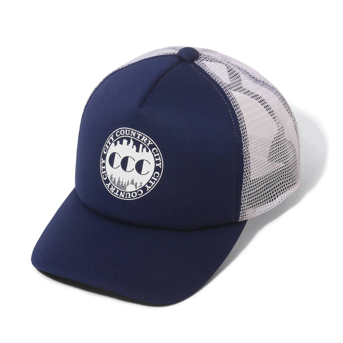 CITY COUNTRY CITY Mesh Cap -navy 1