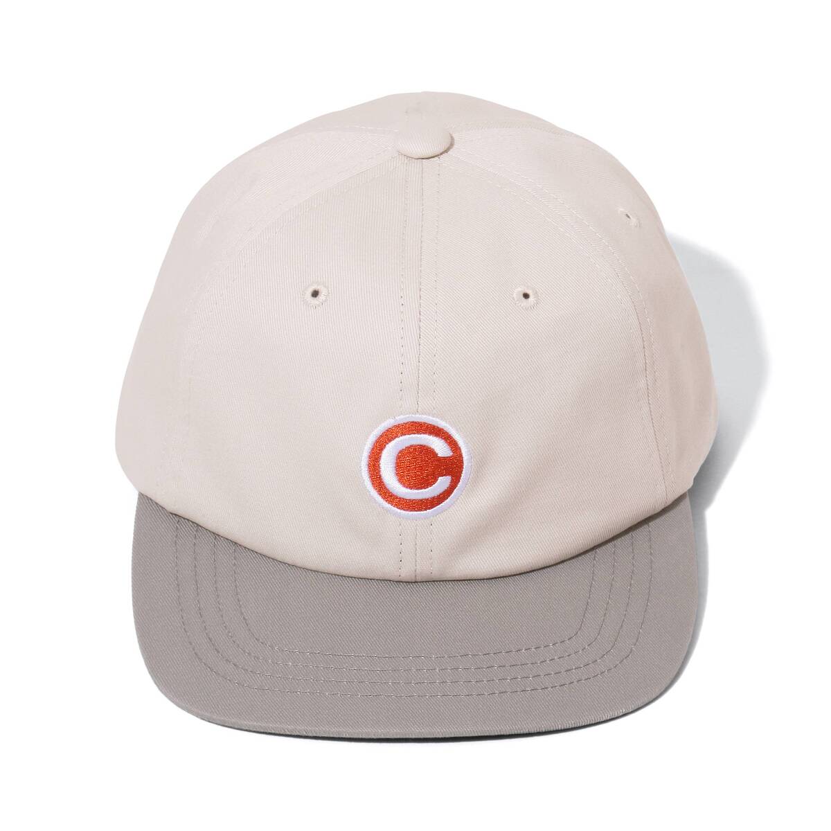 CITY COUNTRY CITY Embroidered Logo Cotton Cap C-Ivory - 画像2枚目